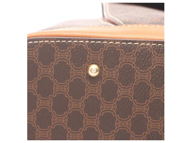 Céline Celine Macadam Handtasche Braun - Ansicht 8