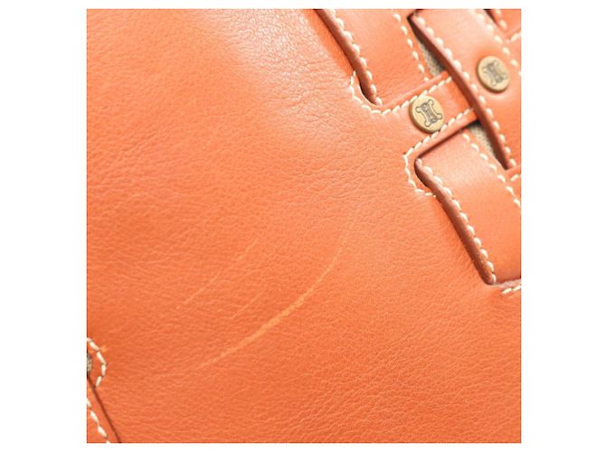 Céline Borsa Tote in Pelle Marrone Celine Macadam - vista 10