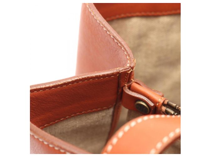 Céline Borsa Tote in Pelle Marrone Celine Macadam - vista 11