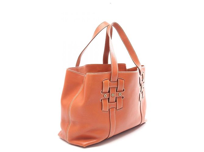 Céline Borsa Tote in Pelle Marrone Celine Macadam - vista 2