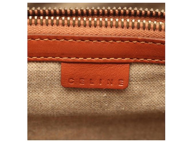 Céline Borsa Tote in Pelle Marrone Celine Macadam - vista 4