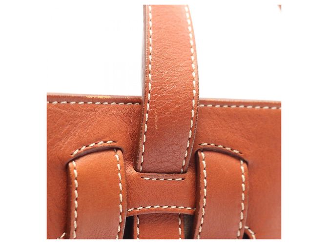 Céline Borsa Tote in Pelle Marrone Celine Macadam - vista 9