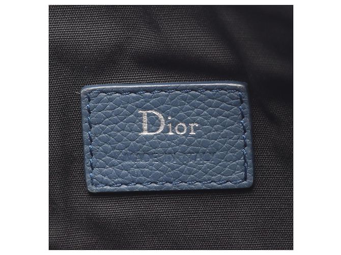 Borsa a tracolla Christian Dior Dior Atelier Roller Blu - vista 4