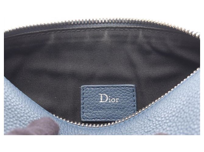Borsa a tracolla Christian Dior Dior Atelier Roller Blu - vista 5
