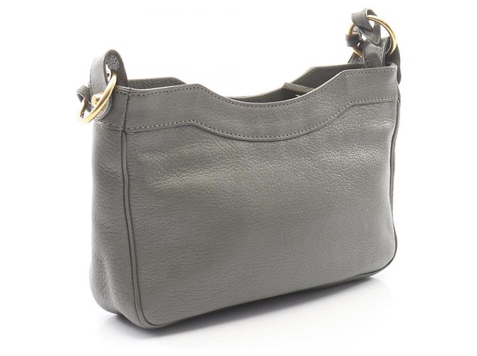 Borsa a Spalla Balenciaga Metallic Edge Marrone Metallico - vista 2