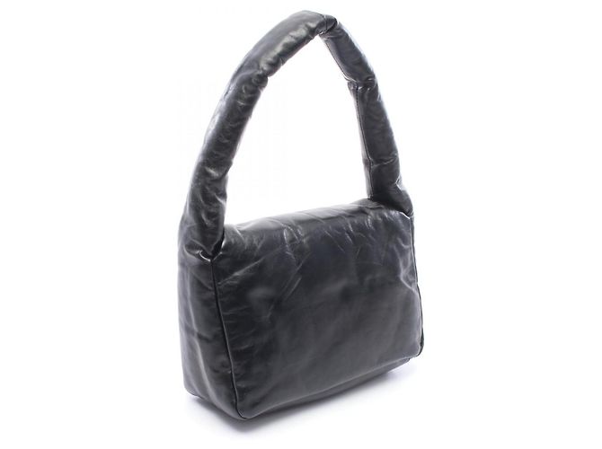 Borsa a tracolla Balenciaga Monaco Nero - vista 2