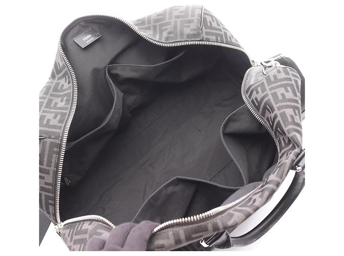 Fendi FF Jacquard Weekender Braun Schwarz - Ansicht 3