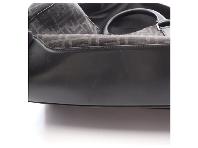 Fendi FF Jacquard Weekender Braun Schwarz - Ansicht 5