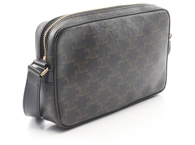 Céline Celine Triomphe Messenger Bag Medium Schwarz - Ansicht 2