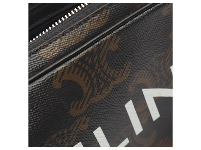 Céline Celine Triomphe Messenger Bag Medium Schwarz - Ansicht 6