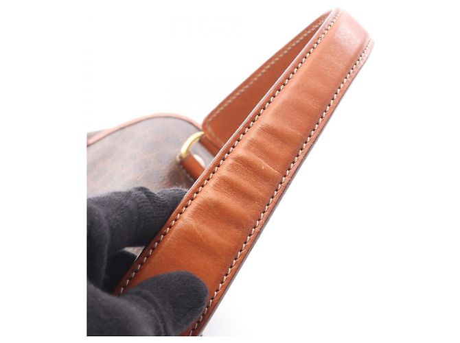 Céline Borsa Celine Macadam Charm Marrone - vista 12