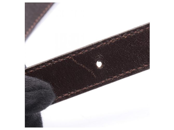 Borsa a Spalla Fendi Zucca Marrone - vista 7