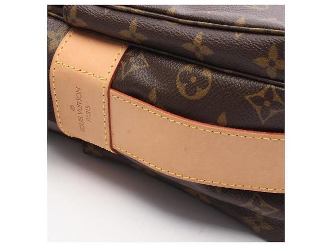 Borsa a tracolla Louis Vuitton Naviglio Monogram Marrone - vista 6