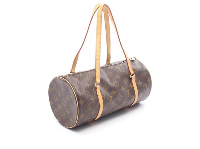 Bolso Louis Vuitton Papillon 30 Monogram Castaño - vista 2