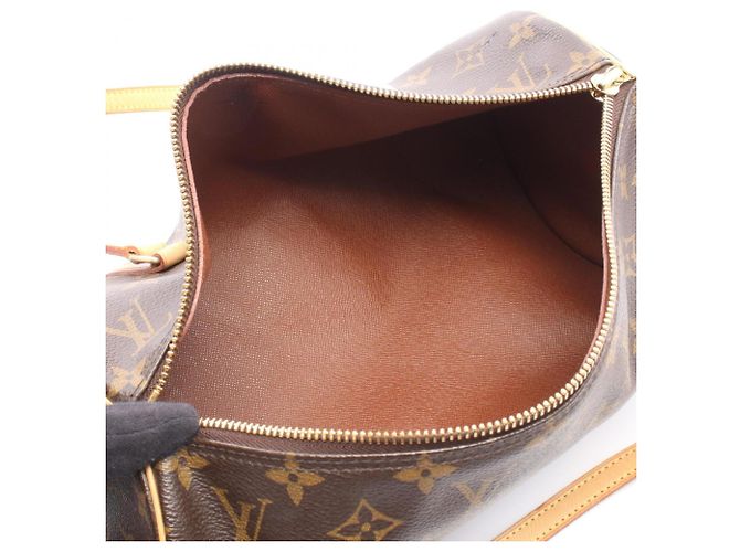 Bolso Louis Vuitton Papillon 30 Monogram Castaño - vista 3