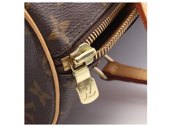 Bolso Louis Vuitton Papillon 30 Monogram Castaño - vista 7