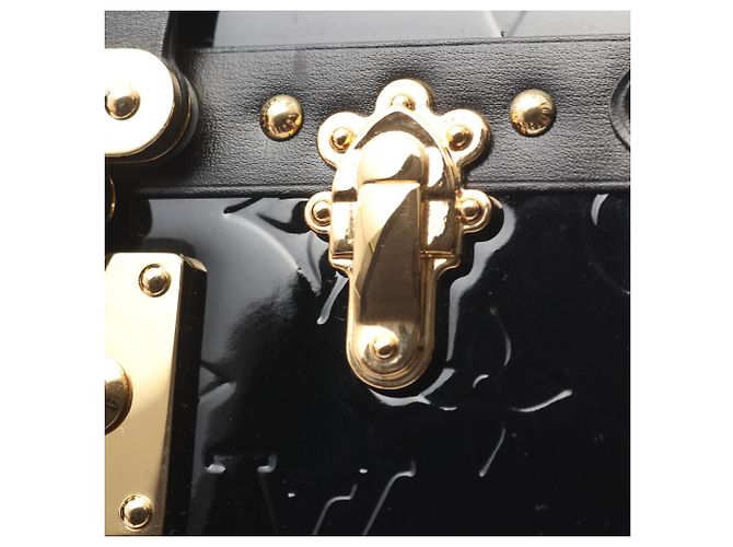 Borsa a Spalla Louis Vuitton Petite Malle Nero - vista 10