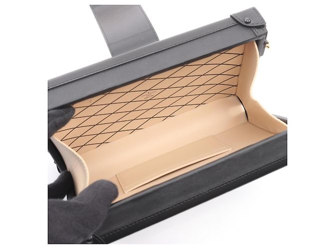 Borsa a Spalla Louis Vuitton Petite Malle Nero - vista 3