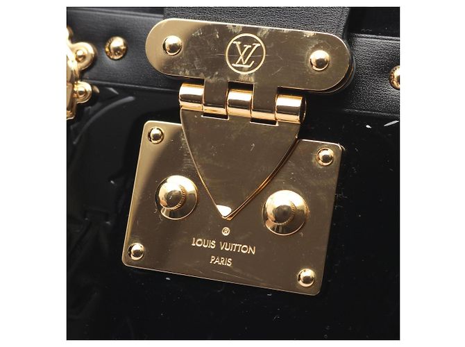 Borsa a Spalla Louis Vuitton Petite Malle Nero - vista 9