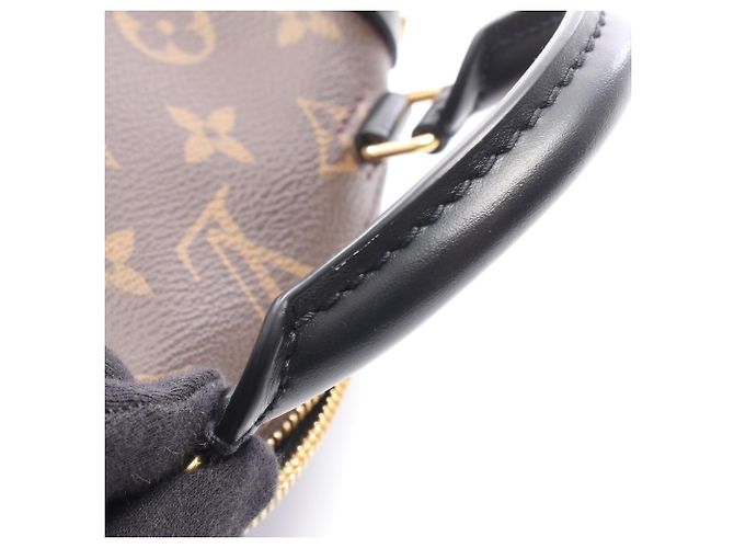 Borsa Louis Vuitton Petite Malle Souple Monogram Marrone Nero - vista 5