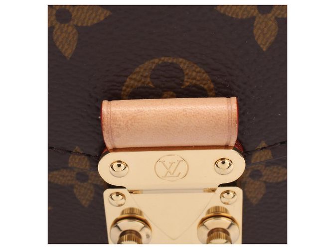 Borsa Louis Vuitton Pochette Metis EW Monogram Marrone - vista 5