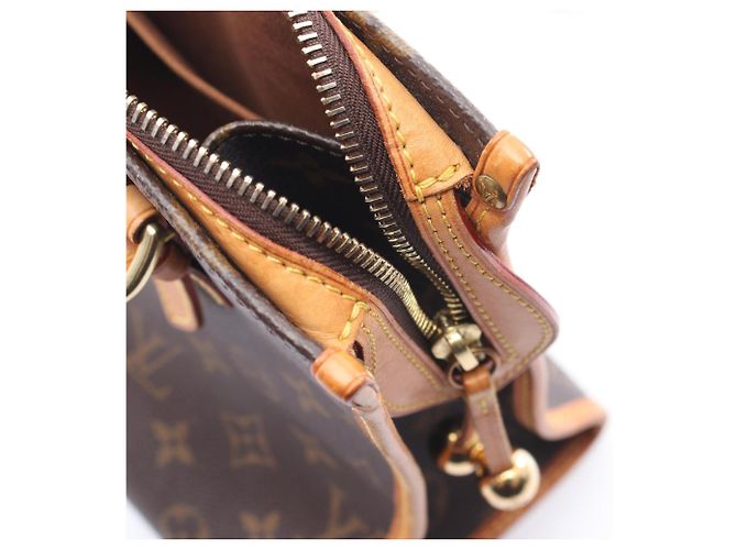 Borsa Tote Louis Vuitton Popincourt O Monogram Marrone - vista 6