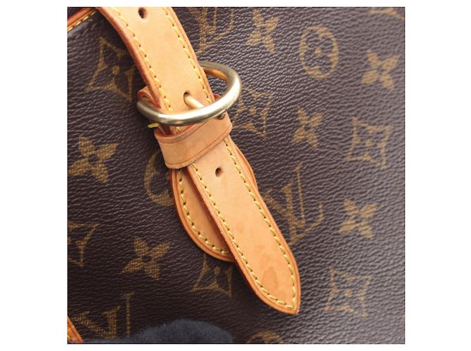 Borsa Tote Louis Vuitton Popincourt O Monogram Marrone - vista 8