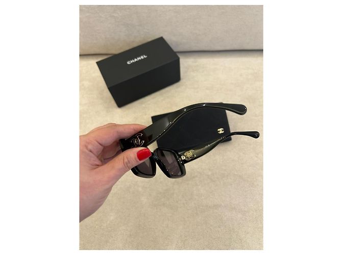 Gafas de sol Chanel Negro - vista 7
