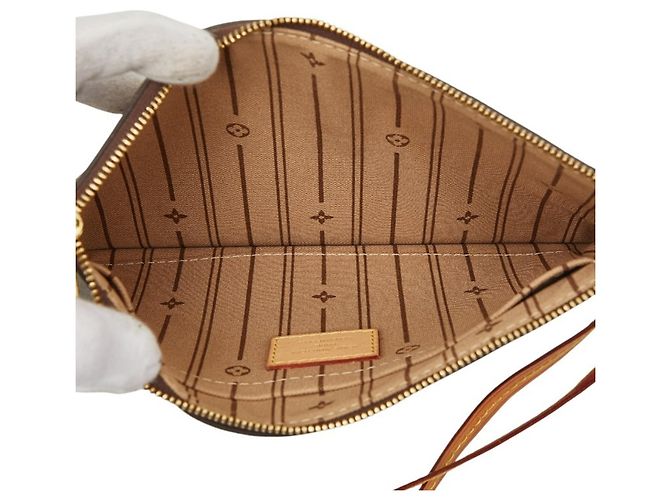 Pochette Louis Vuitton Monogram Marrone Monogramma - vista 6