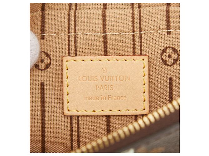 Pochette Louis Vuitton Monogram Marrone Monogramma - vista 8