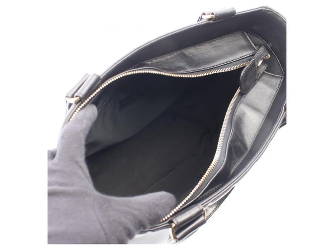 Timeless Bolso Tote Chanel Black Chocolate Bar Negro - vista 3
