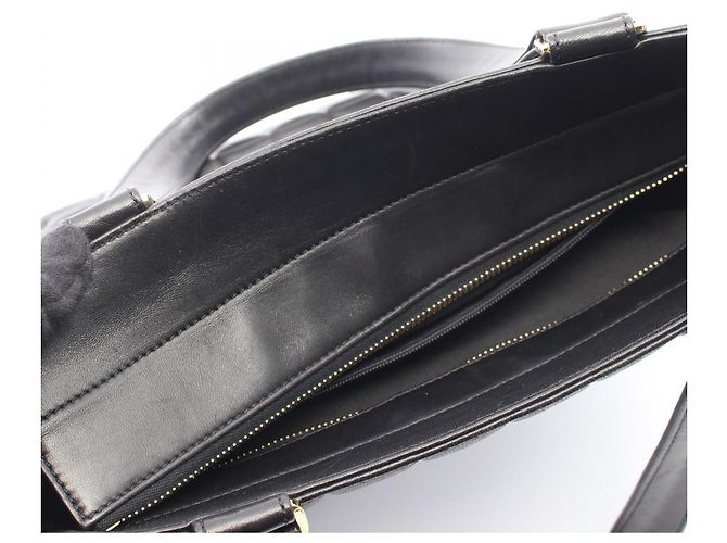 Timeless Bolso Tote Chanel Black Chocolate Bar Negro - vista 6