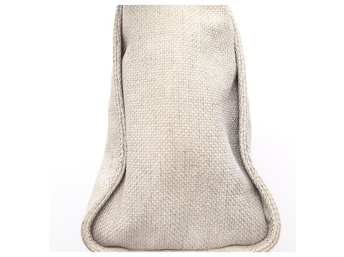Borsa Tote Chanel Deauville GM 2-Way Marrone Nero - vista 14