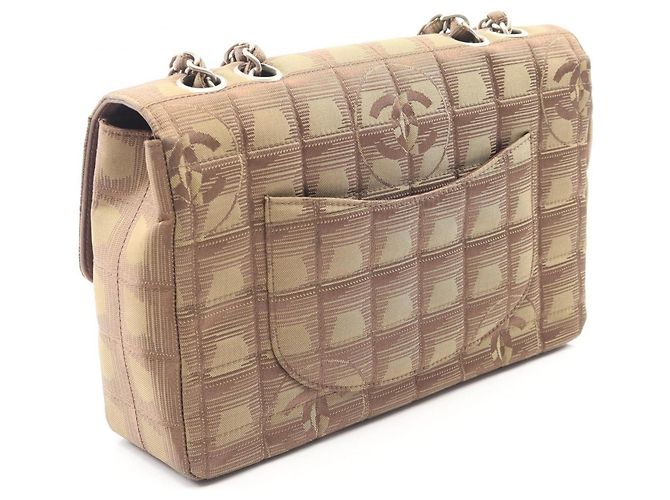 Borsa a tracolla Chanel New Travel Line Marrone - vista 2