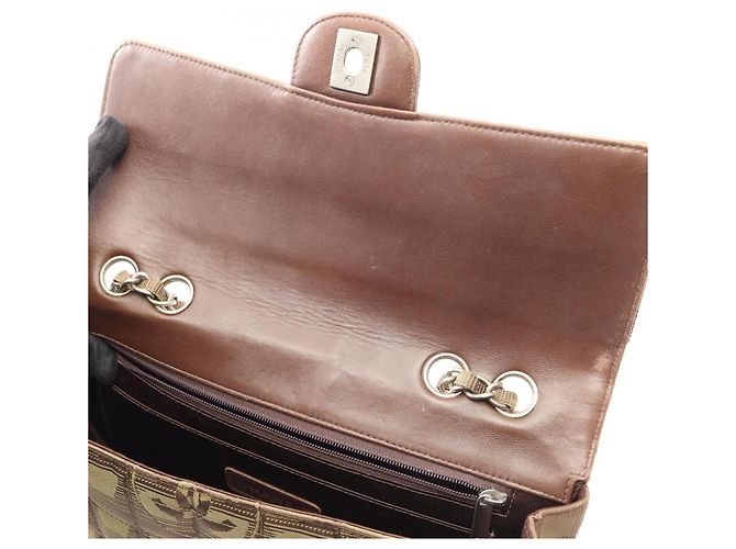 Borsa a tracolla Chanel New Travel Line Marrone - vista 6