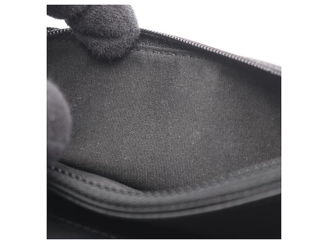 Borsa a Spalla Chanel Boy Matelassé Nero - vista 10