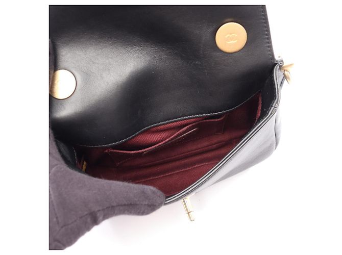 Borsa a tracolla 2-Way Matelassé Chanel Nero - vista 3