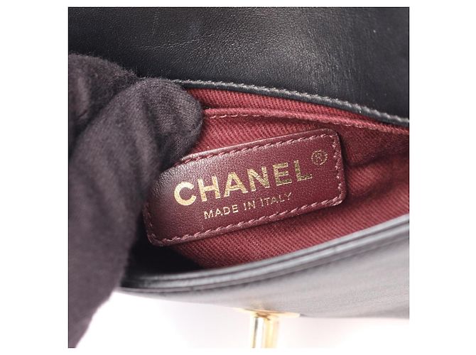 Borsa a tracolla 2-Way Matelassé Chanel Nero - vista 4