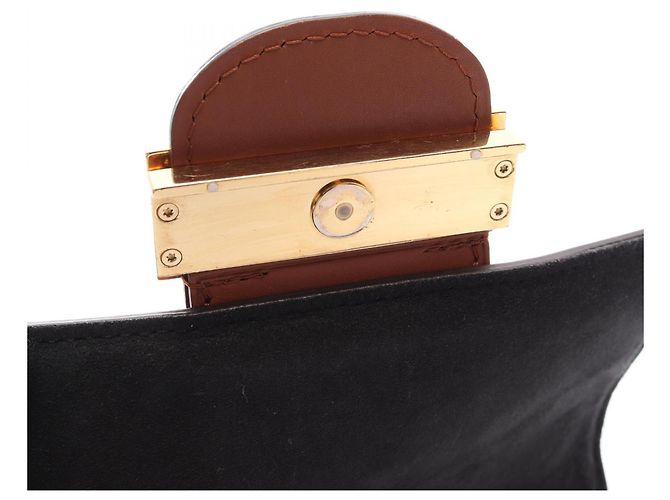 Louis Vuitton Dauphine Mini Shoulder Bag Brown Beige - view 10