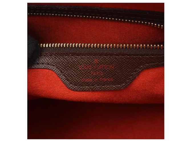 Borsa Louis Vuitton Triana Marrone Damier ebene - vista 4