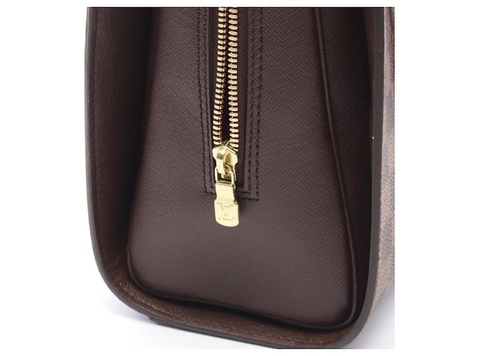 Borsa Louis Vuitton Triana Marrone Damier ebene - vista 6