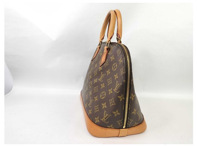 Borsa Louis Vuitton Alma Monogram Canvas PM Multicolore - vista 3