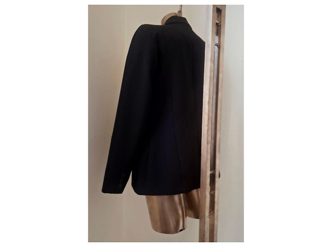 Autre Marque Amisu Black Double-breasted Oversized Blazer IT40 - view 10