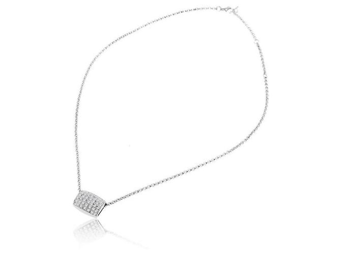 Collana Piaget in oro e diamanti Argento - vista 2