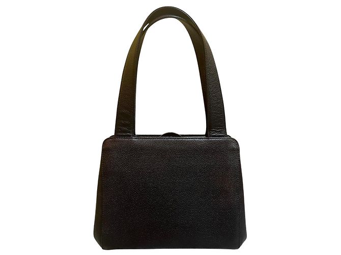 Borsa a mano Chanel CC in pelle di vitello 1997 - vista 4