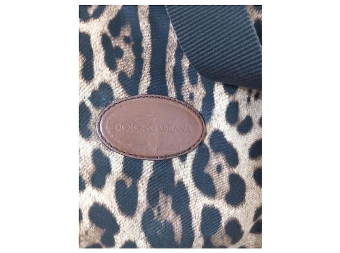 Borsa Dolce & Gabbana in pelle e stampa leopardata Marrone Stampa leopardo - vista 3