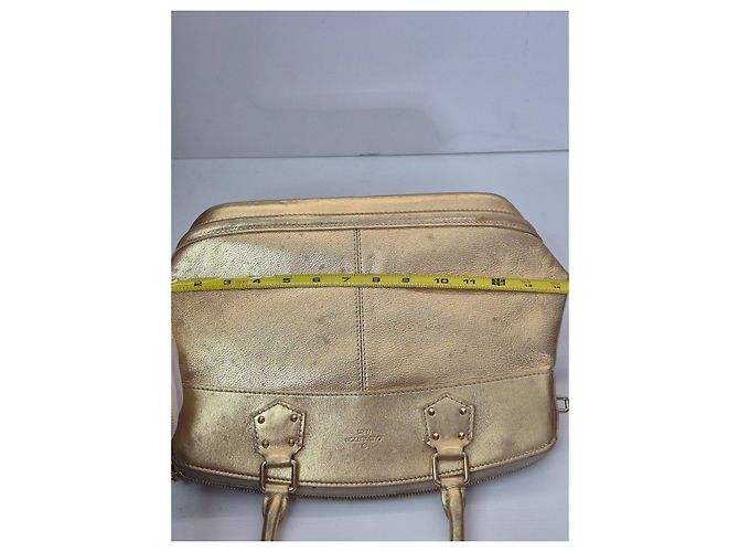Louis Vuitton Alma BB borsa pelle oro D'oro - vista 13