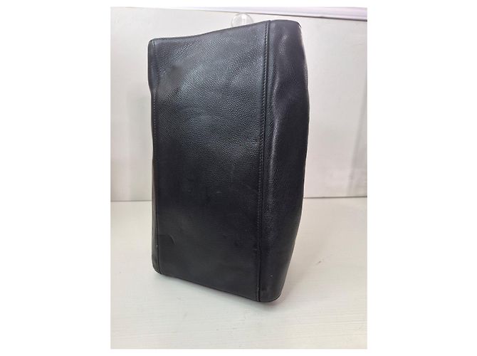 MCM Black Leather Top Handle Bag - view 5