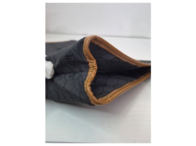 Pochette Christian Dior Monogram Marrone Nero - vista 11