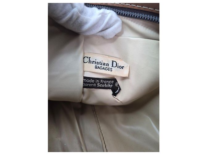 Pochette Christian Dior Monogram Marrone Nero - vista 8